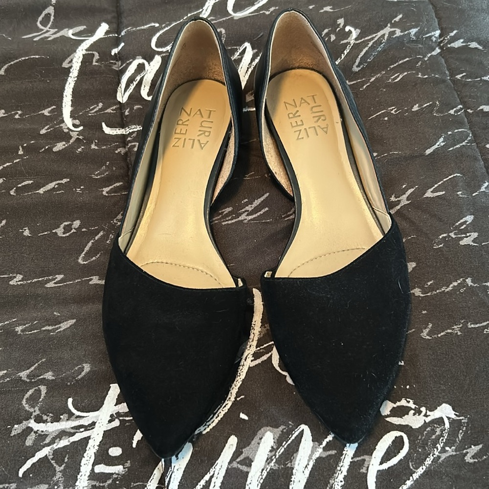 Naturalizer leather suede look shoes